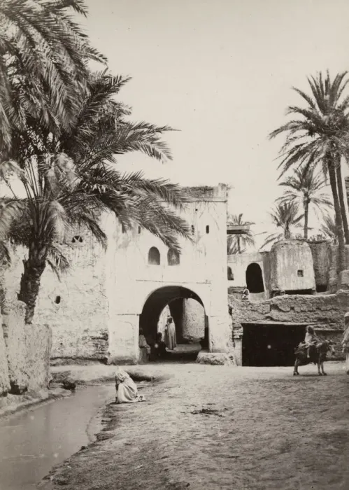 Framed Print : View of Biskra Algeria, north Africa Framed Print : View of Biskra Algeria, north Africa