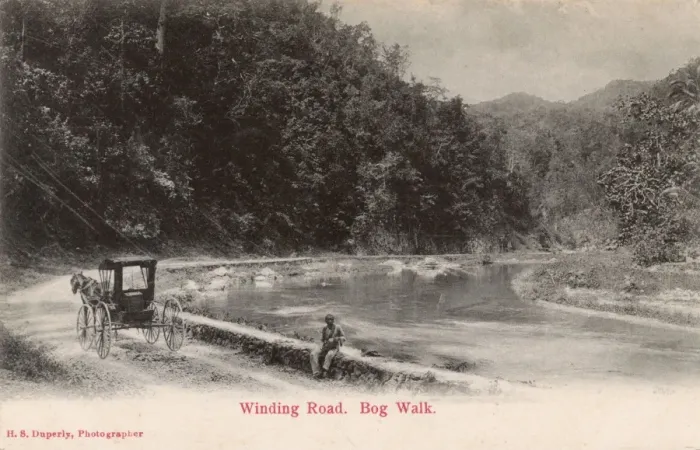 Framed Print : View of the Bog Walk, Rio Cobre, Jamaica, West Indies Framed Print : View of the Bog Walk, Rio Cobre, Jamaica, West Indies