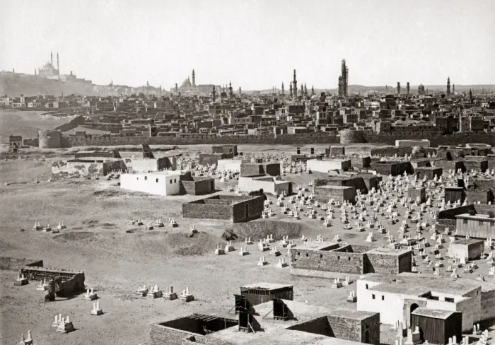 Framed Print : View of Cairo, Egypt, circa 1880s Framed Print : View of Cairo, Egypt, circa 1880s