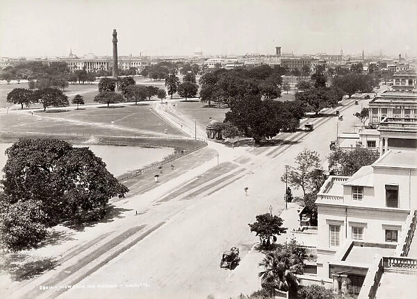 View of Calcutta, Kolkata, Samuel Bourne, 1860 s