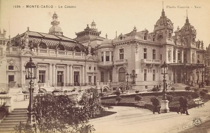 Framed Print : A view of the Casino at Monte Carlo, 1920s Framed Print : A view of the Casino at Monte Carlo, 1920s