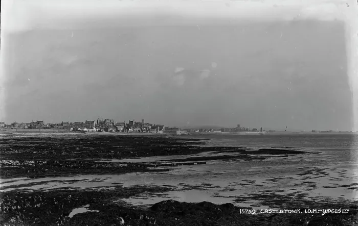 Framed Print : View of Castletown from the Shore Framed Print : View of Castletown from the Shore