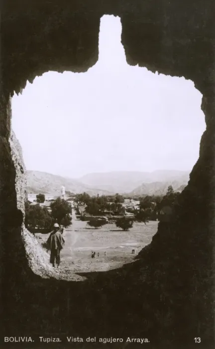 Framed Print : View from a cave toward Tupiza Framed Print : View from a cave toward Tupiza