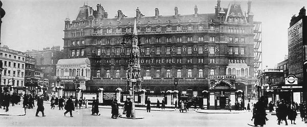 View of Charing Cross Hotel, London