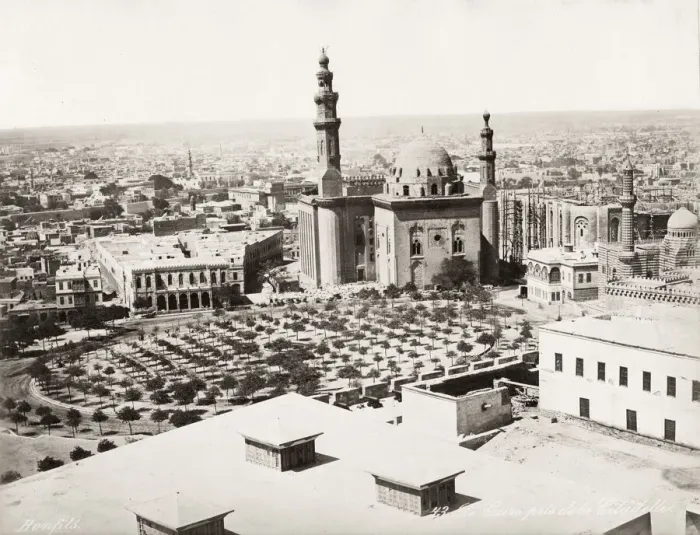 Framed Print : View of the city centre of Cairo, Egypt Framed Print : View of the city centre of Cairo, Egypt