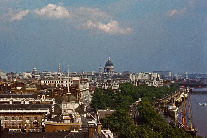 Framed Print : View towards City of London Framed Print : View towards City of London