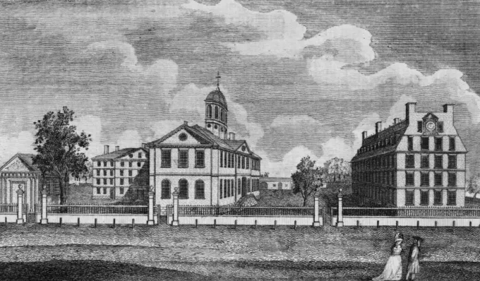 Framed Print : View of the colleges at Cambridge, Massachusetts Framed Print : View of the colleges at Cambridge, Massachusetts