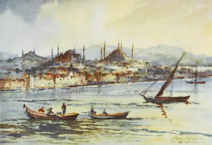 Framed Print : View of Constantinople Framed Print : View of Constantinople