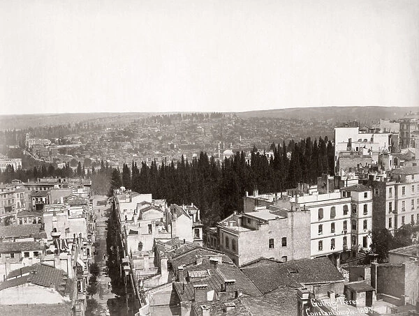 View of Constantinople, Istanbul, Turkey, c. 1880 s
