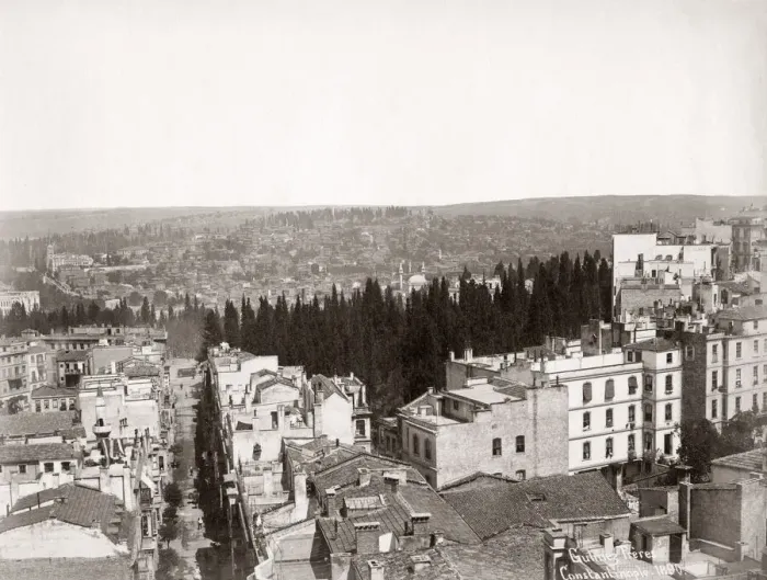 Framed Print : View of Constantinople, Istanbul, Turkey, c. 1880 s Framed Print : View of Constantinople, Istanbul, Turkey, c. 1880 s