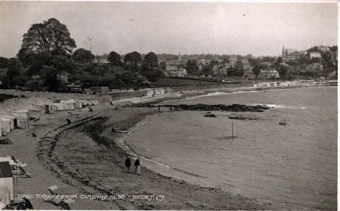 Framed Print : View from Corbyns Head, Torquay, Devon Framed Print : View from Corbyns Head, Torquay, Devon
