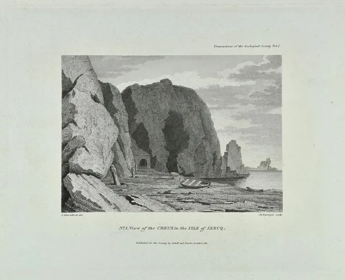 Framed Print : View of the Creux in the Isle of Sercq Framed Print : View of the Creux in the Isle of Sercq
