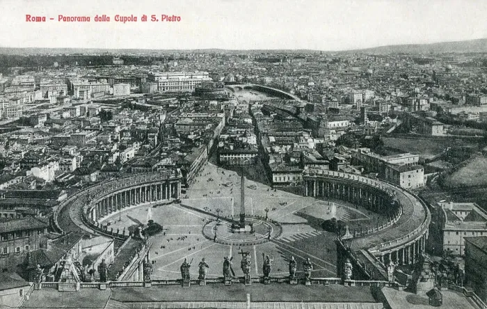 Framed Print : View from cupola of St. Peter's Basilica, Vatican City Framed Print : View from cupola of St. Peter's Basilica, Vatican City
