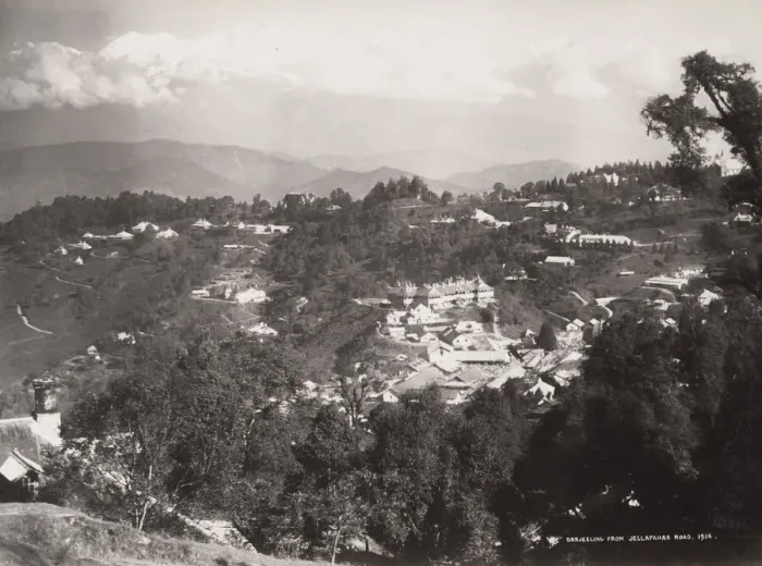 Framed Print : View of Darjeeling, India, Samuel Bouren photograph Framed Print : View of Darjeeling, India, Samuel Bouren photograph