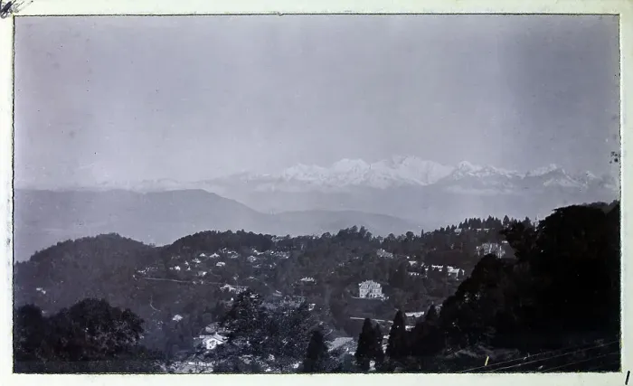 Framed Print : View of Darjeeling, West Bengal, India, from a fascinating album which reveals new details on a little-known campaign in which a British military force brushed aside Tibetan defences to capture Lhasa, in 1904 Framed Print : View of Darjeeling, West Bengal, India, from a fascinating album which reveals new details on a little-known campaign in which a British military force brushed aside Tibetan defences to capture Lhasa, in 1904