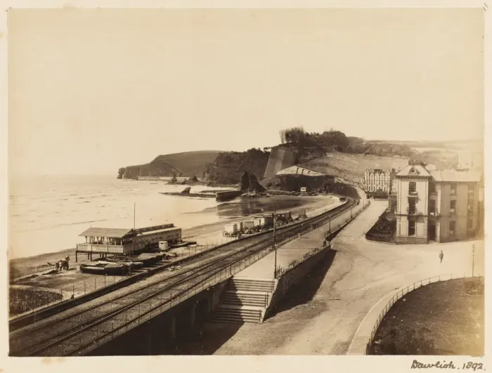 Framed Print : VIEW OF DAWLISH Framed Print : VIEW OF DAWLISH