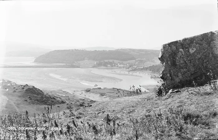 Framed Print : View of Delganny Quay Framed Print : View of Delganny Quay