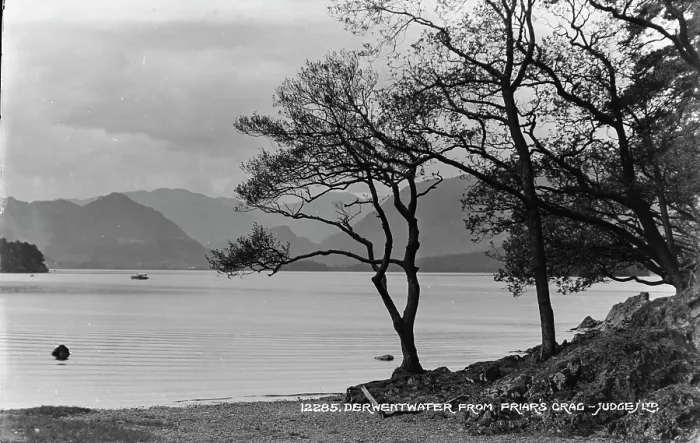 Framed Print : View of Derwentwater from Friars Crag Framed Print : View of Derwentwater from Friars Crag
