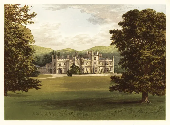 Framed Print : View of Dunmore Park, Stirlingshire, Scotland Framed Print : View of Dunmore Park, Stirlingshire, Scotland