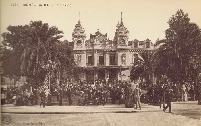 Framed Print : A view of the entrance to the Casino at Monte Carloe, 1920s Framed Print : A view of the entrance to the Casino at Monte Carloe, 1920s