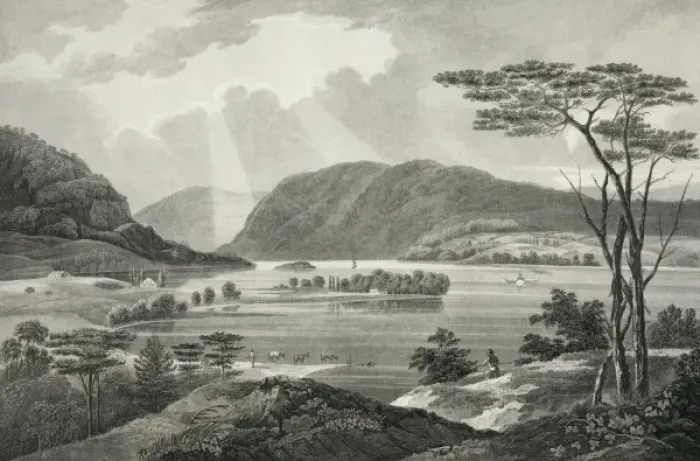 Framed Print : View from Fishkill looking to West Point Framed Print : View from Fishkill looking to West Point