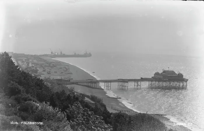 Framed Print : View of Folkestone Pier Framed Print : View of Folkestone Pier