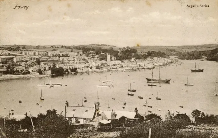 Framed Print : View of Fowey, Cornwall Framed Print : View of Fowey, Cornwall