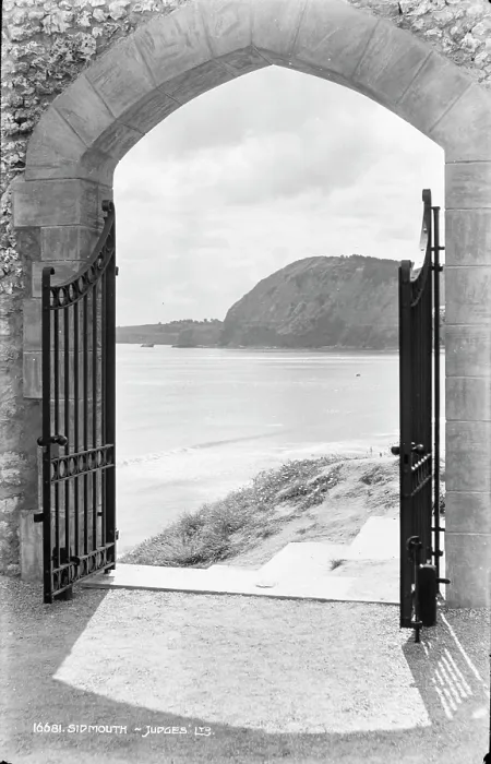 Framed Print : View Through the Gate Framed Print : View Through the Gate