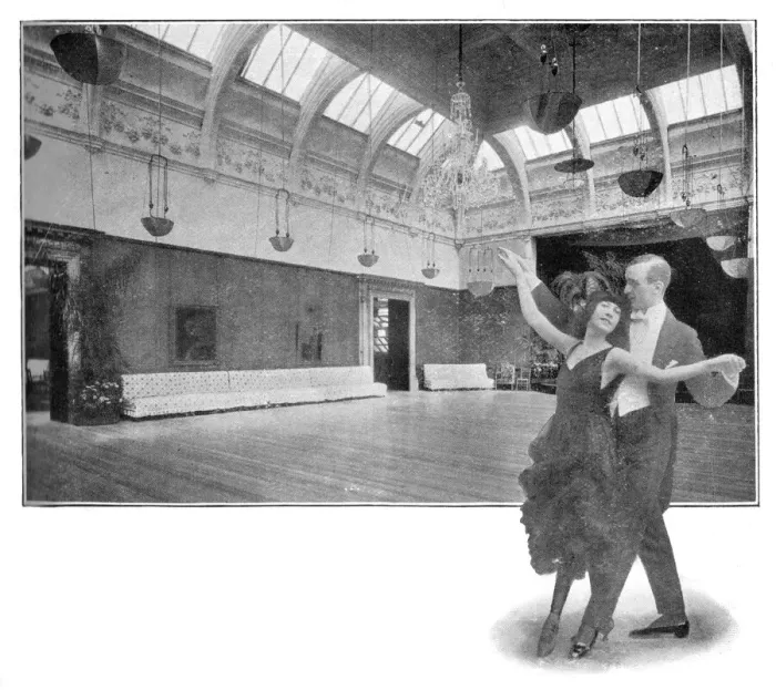 Framed Print : A view of the Grafton Dance Club, London, 1920 Framed Print : A view of the Grafton Dance Club, London, 1920