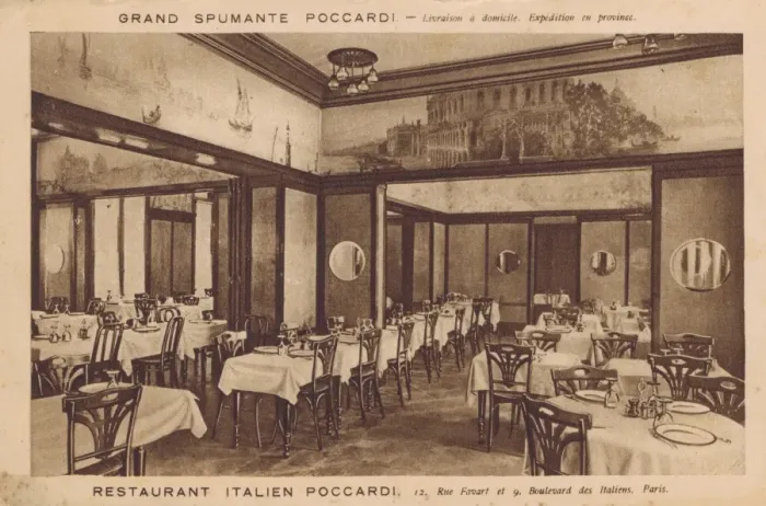 Framed Print : A view of the Grand Spumante room of Poccardi, Italian Resta Framed Print : A view of the Grand Spumante room of Poccardi, Italian Resta