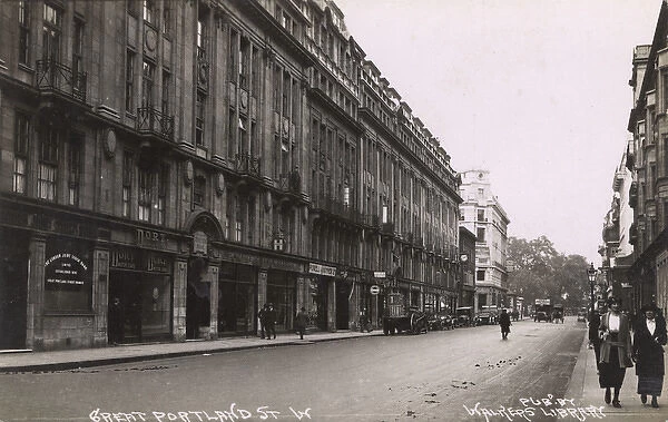 View of Great Portland Street, London