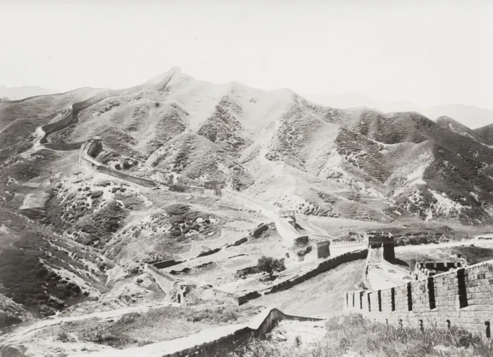 Framed Print : View of the Great Wall of China Framed Print : View of the Great Wall of China