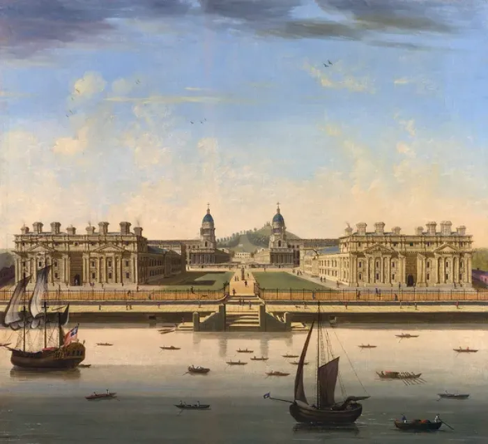 Framed Print : A View of Greenwich Hospital, by John Paul Framed Print : A View of Greenwich Hospital, by John Paul