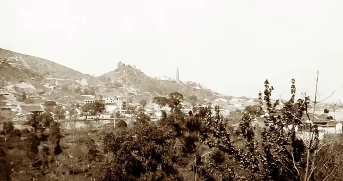 Framed Print : View of Hangzhou, China, early 1900s Framed Print : View of Hangzhou, China, early 1900s