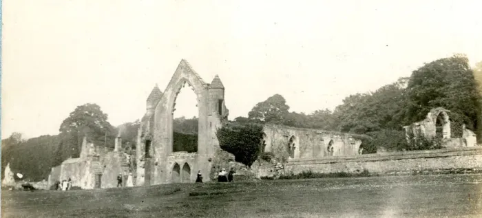 Framed Print : View of Haughmond Abbey ruins, near Shrewsbury Framed Print : View of Haughmond Abbey ruins, near Shrewsbury