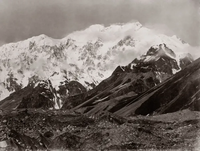Framed Print : View of the Himalayas, c. 1880 Framed Print : View of the Himalayas, c. 1880