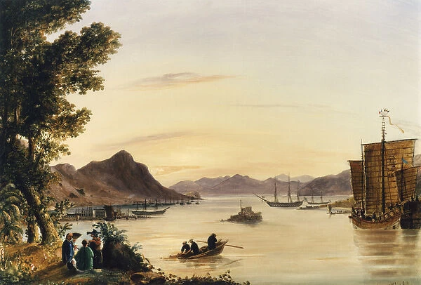 View of Hong Kong Harbour, by John Willes Johnson