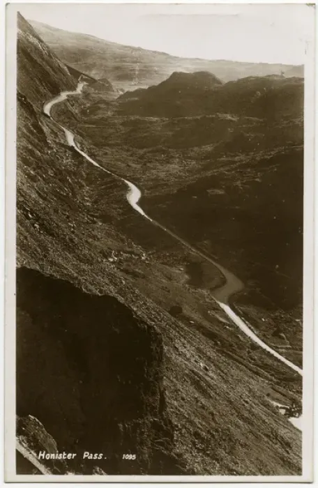 Framed Print : View up Honister Pass toward the Slate Quarry, Lake District Framed Print : View up Honister Pass toward the Slate Quarry, Lake District
