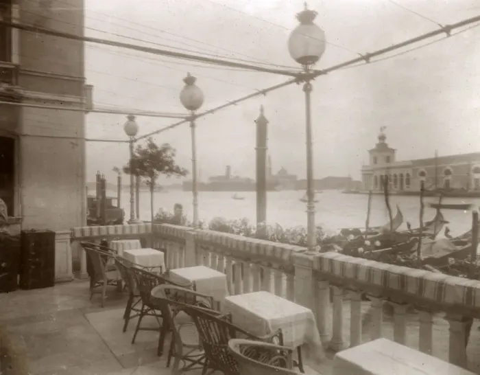 Framed Print : View from a hotel terrace, Venice, Italy Framed Print : View from a hotel terrace, Venice, Italy