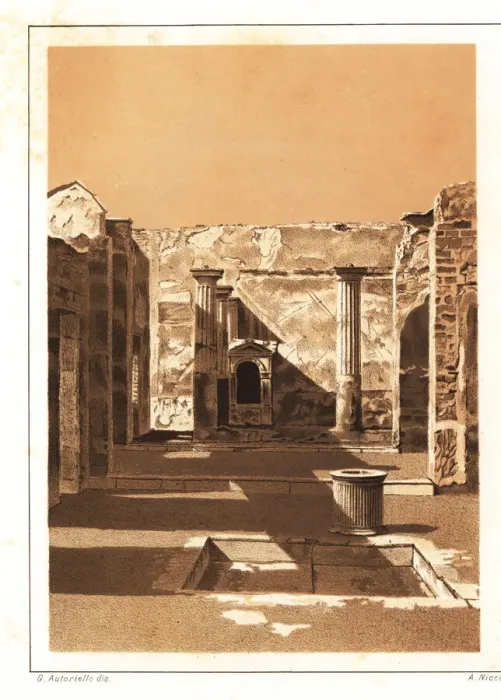 Framed Print : View of the House of the Tragic Poet, Pompeii VI. 8. 5 Framed Print : View of the House of the Tragic Poet, Pompeii VI. 8. 5