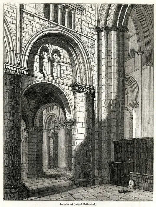 Framed Print : View inside Christ Church Cathedral, Oxford Framed Print : View inside Christ Church Cathedral, Oxford