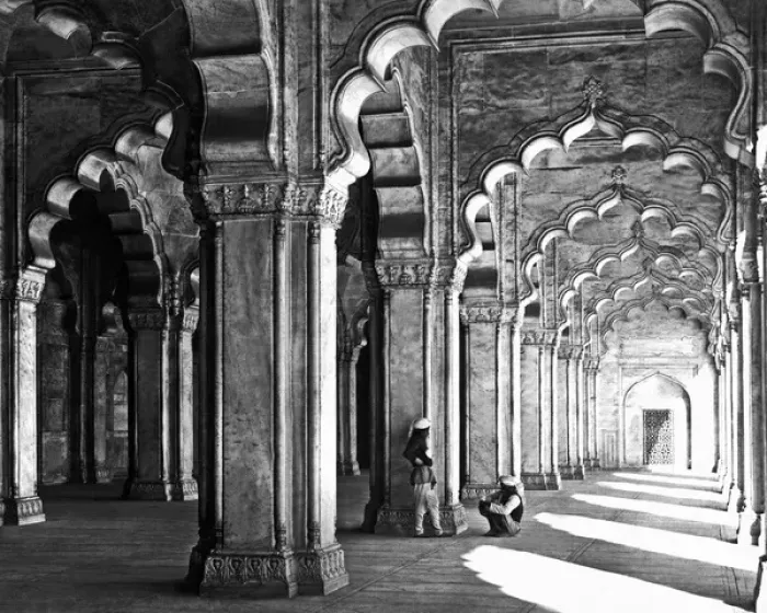Framed Print : View inside the Moti Masjid, Agra, India Framed Print : View inside the Moti Masjid, Agra, India