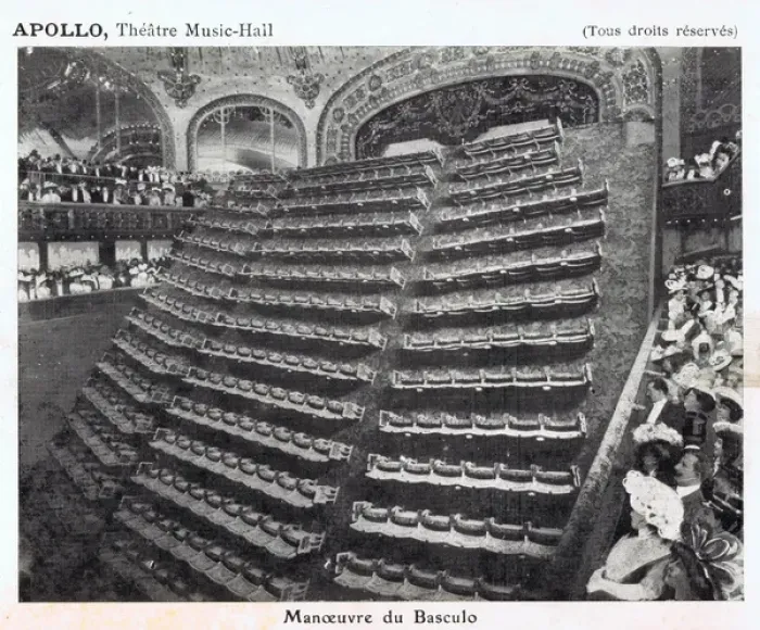 Framed Print : A view of the interior of the Apollo Theatre Music Hall, Par Framed Print : A view of the interior of the Apollo Theatre Music Hall, Par