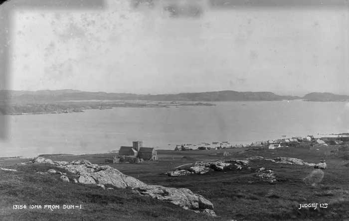 Framed Print : View of Iona from Dun Framed Print : View of Iona from Dun