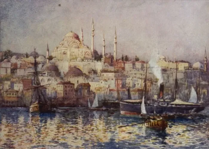 Framed Print : View of Istanbul Framed Print : View of Istanbul