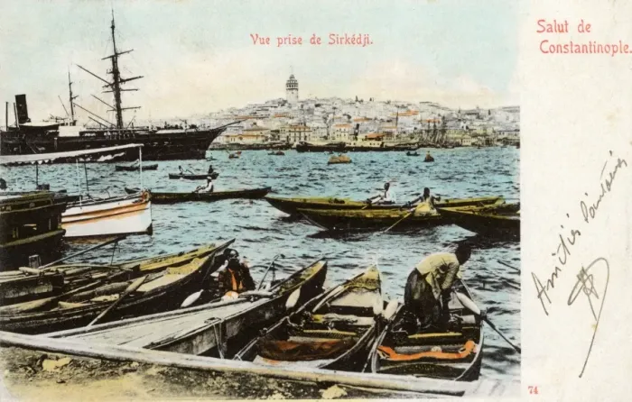 Framed Print : View of Istanbul from Sirkeci Framed Print : View of Istanbul from Sirkeci