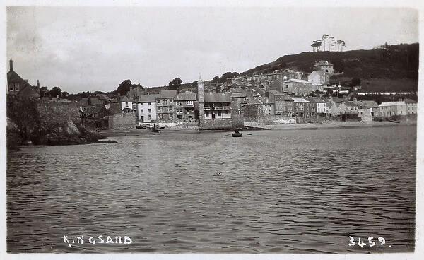 View of Kingsand from the sea, Cornwall