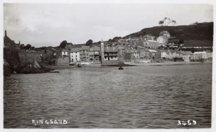 Framed Print : View of Kingsand from the sea, Cornwall Framed Print : View of Kingsand from the sea, Cornwall
