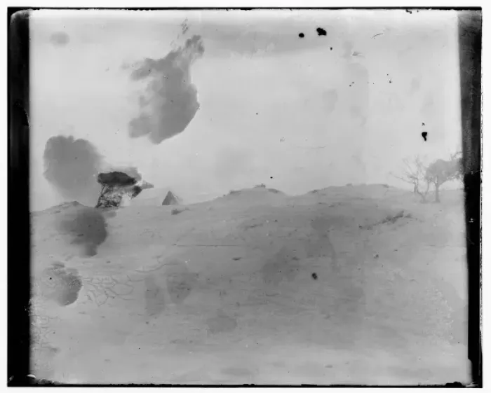 Framed Print : View of Kitty Hawk, North Carolina, photographed by the Wrig Framed Print : View of Kitty Hawk, North Carolina, photographed by the Wrig