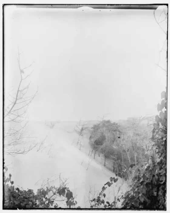 Framed Print : View of Kitty Hawk, North Carolina, photographed by the Wrig Framed Print : View of Kitty Hawk, North Carolina, photographed by the Wrig
